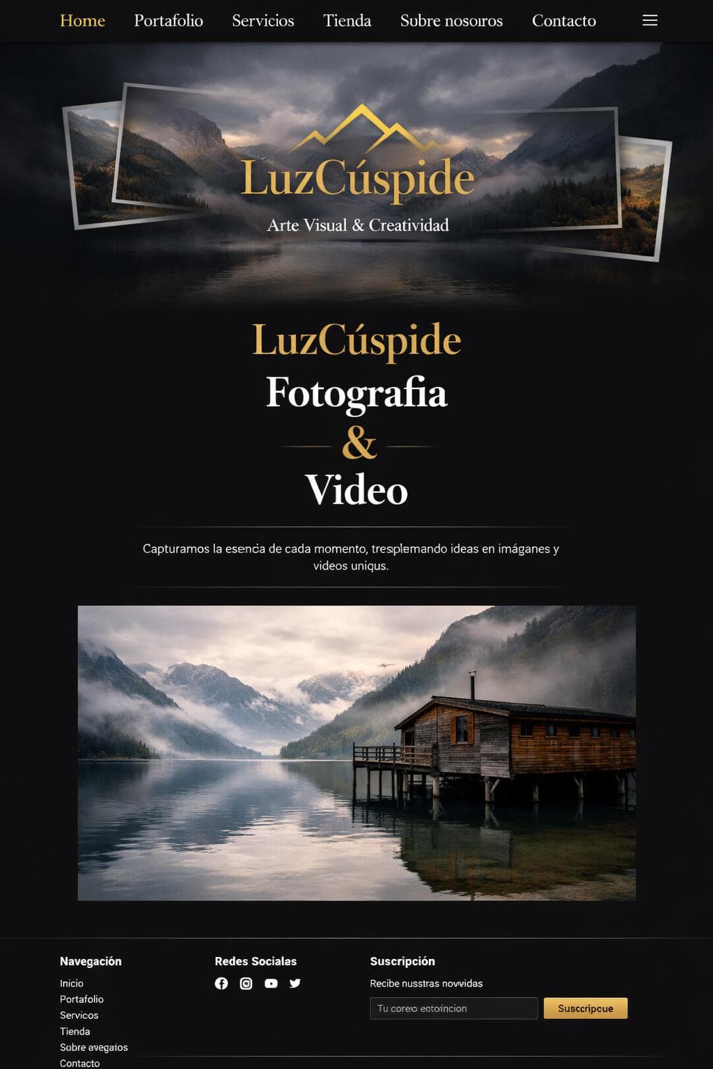 Foto Lira — vista previa del theme
