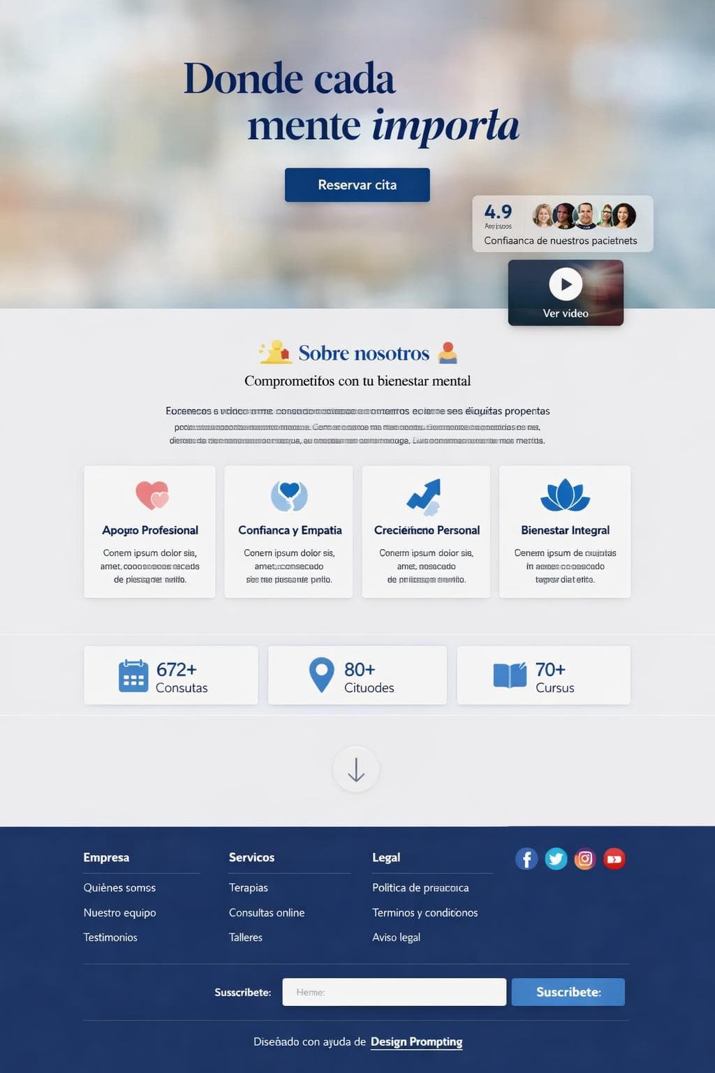 Fuerza Vega — vista previa del theme