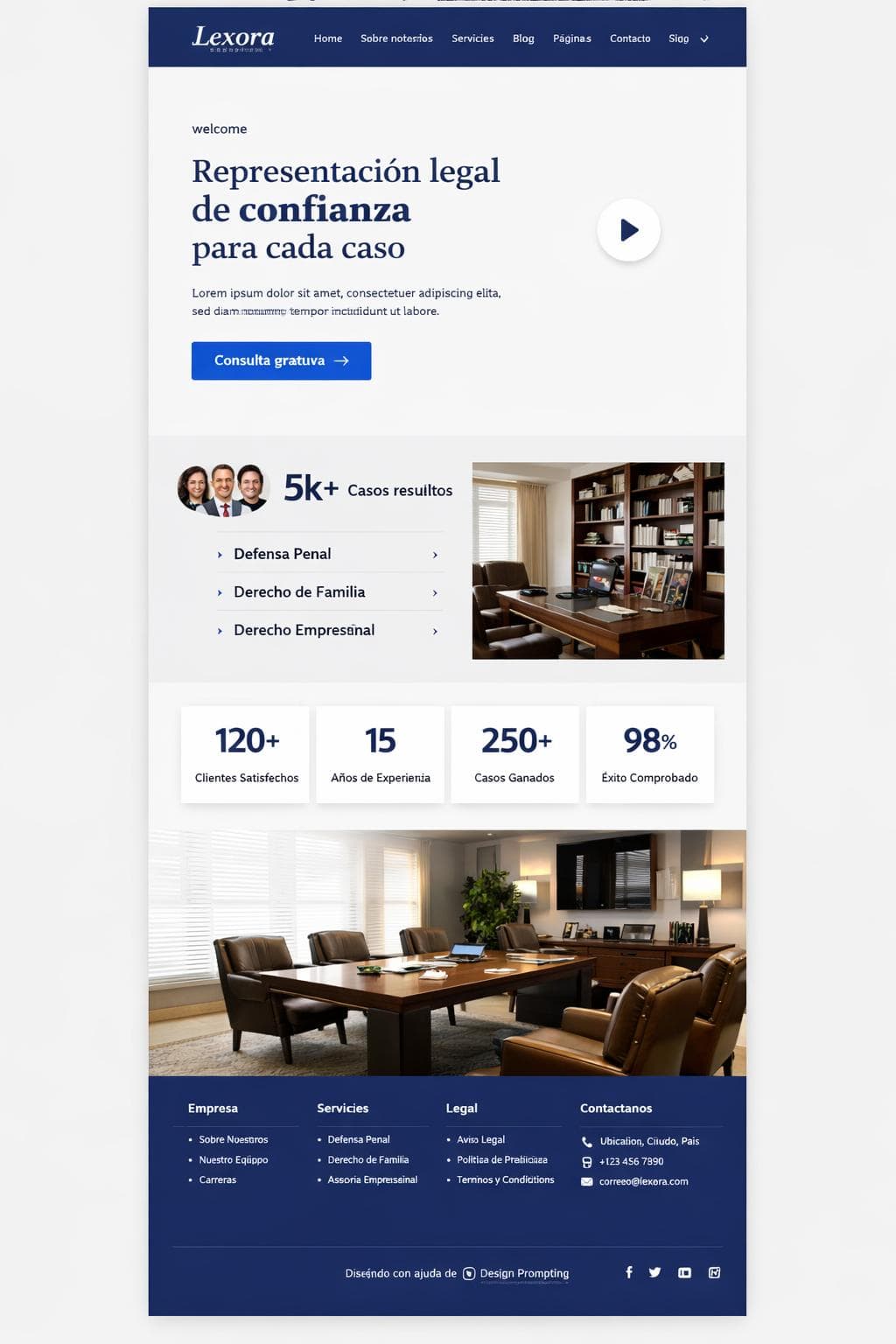 Fundacion Vega — vista previa del theme