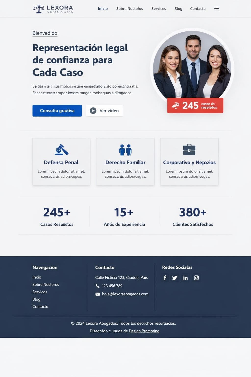 Gestión Aurora — vista previa del theme