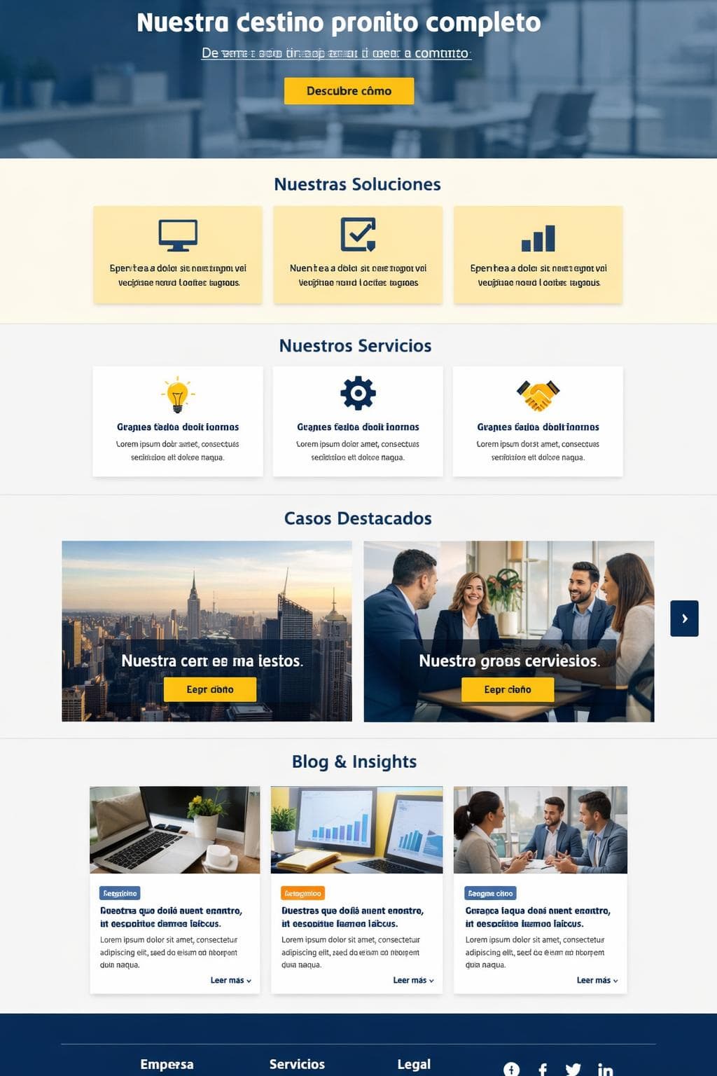 Gesti&oacute;n Vega &mdash; vista previa del theme