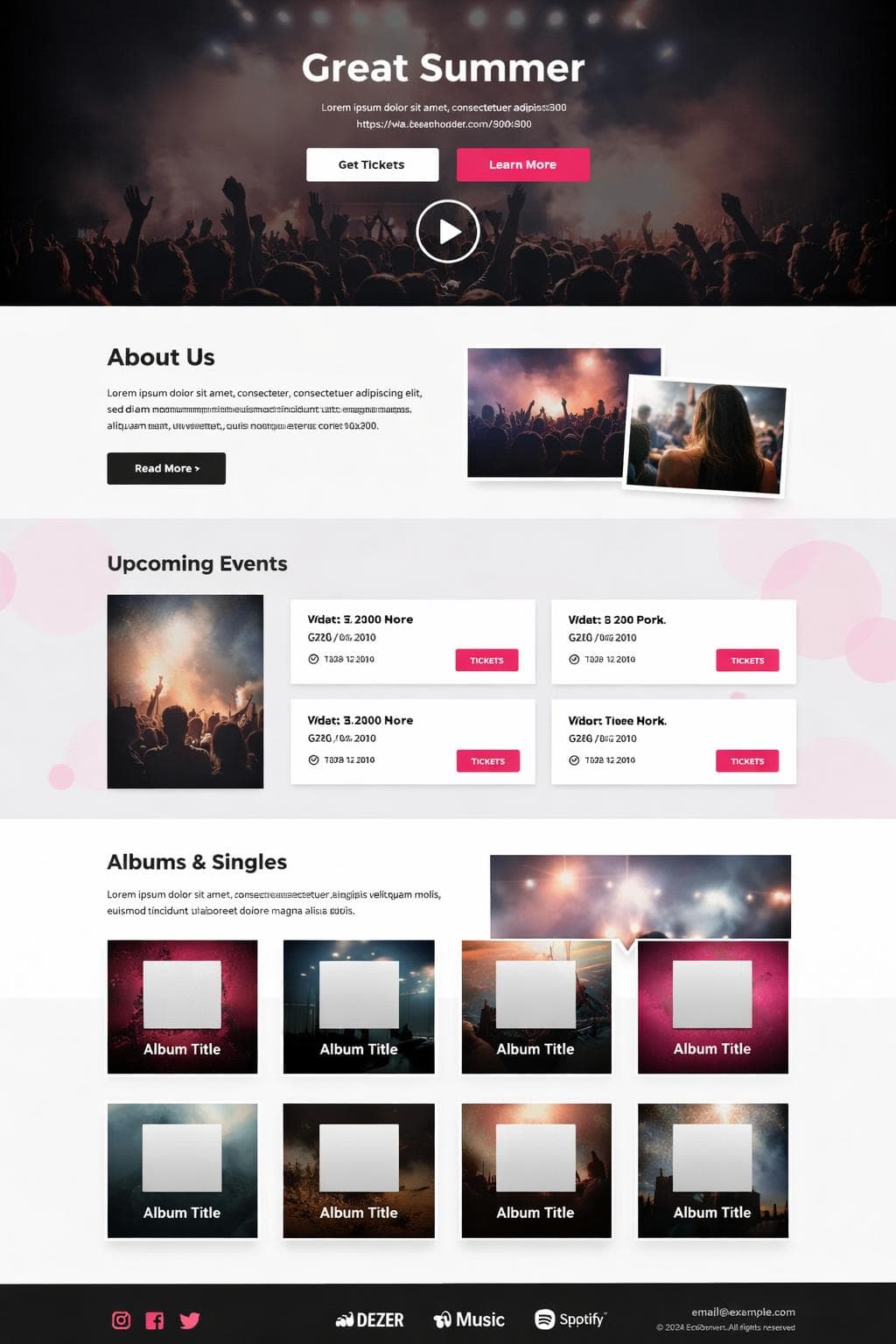Glow Andina — vista previa del theme