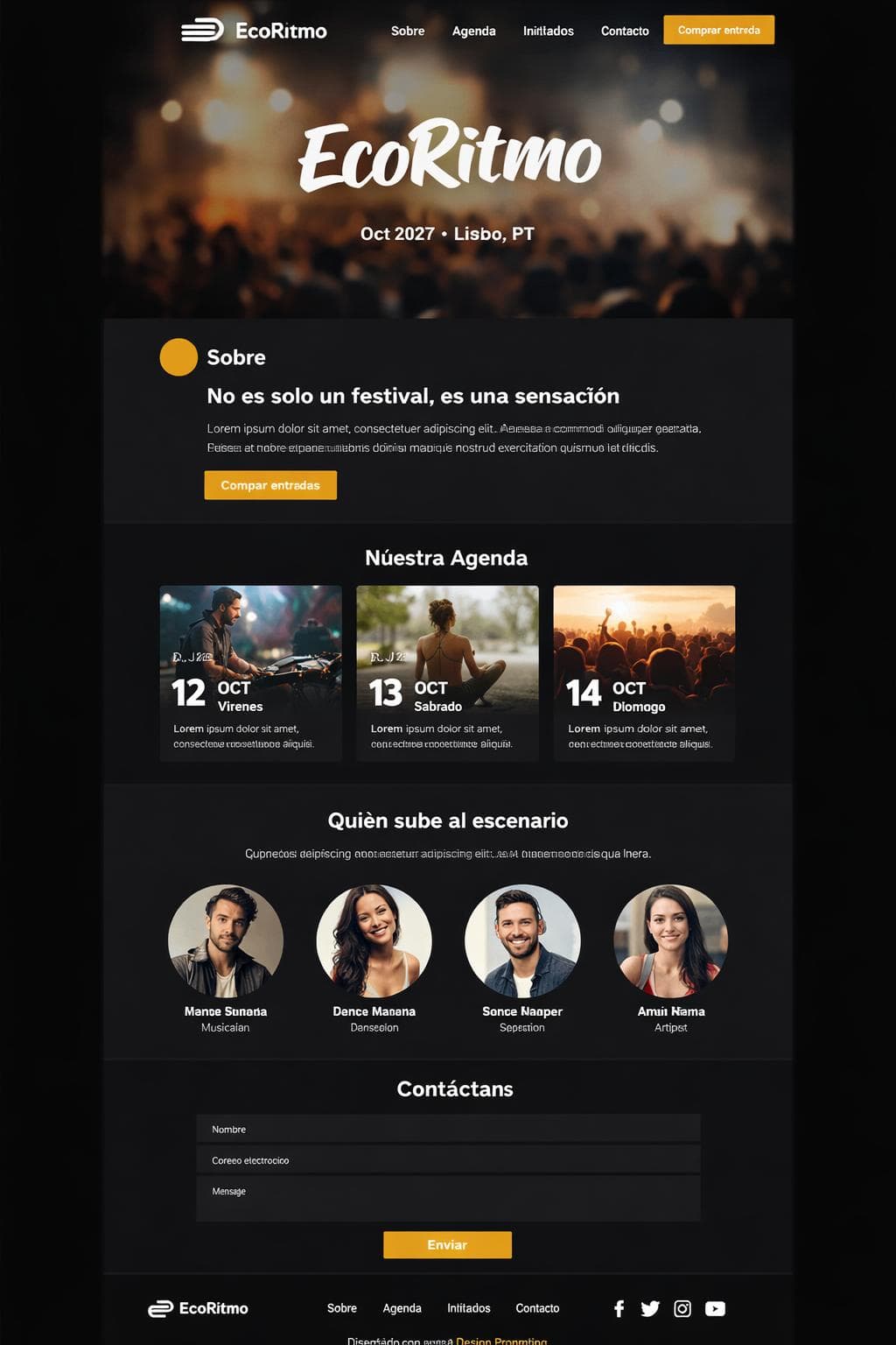 Glow Atlas — vista previa del theme