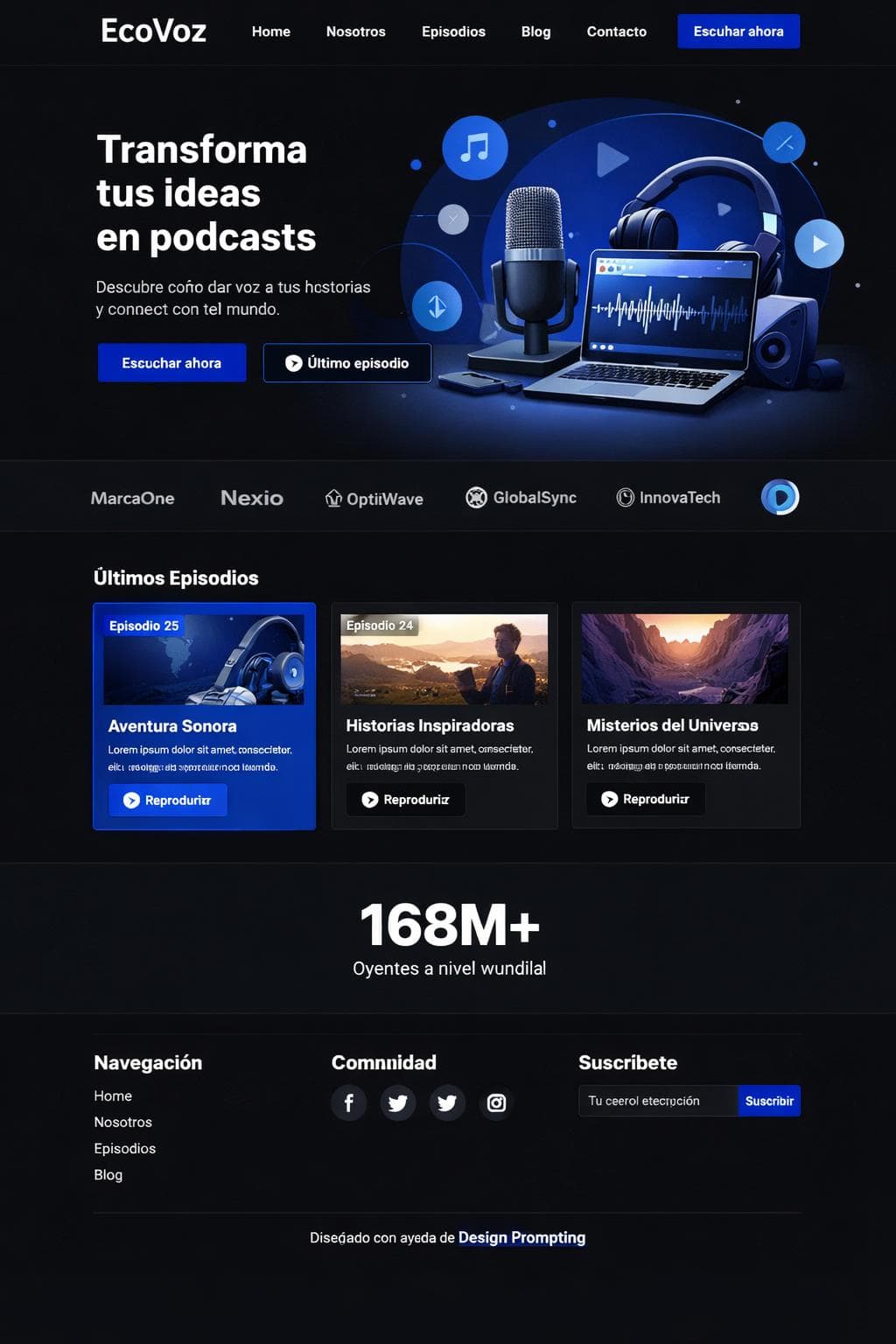 Glow Austral — vista previa del theme