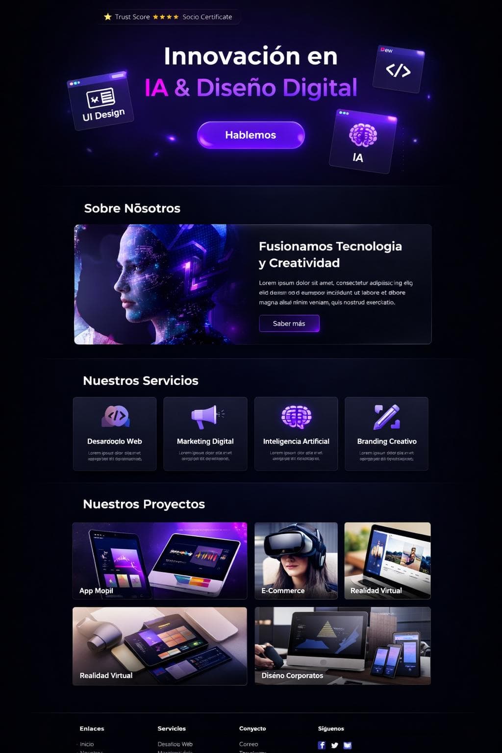 Growth Rubí — vista previa del theme
