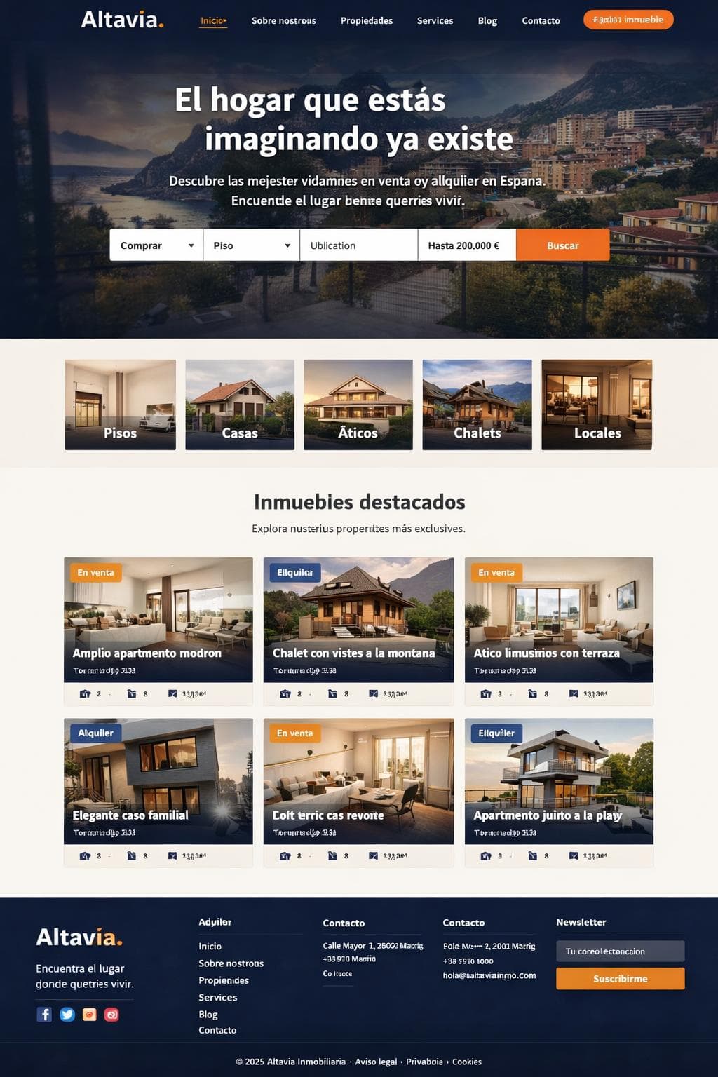 Hogar Aurora &mdash; vista previa del theme