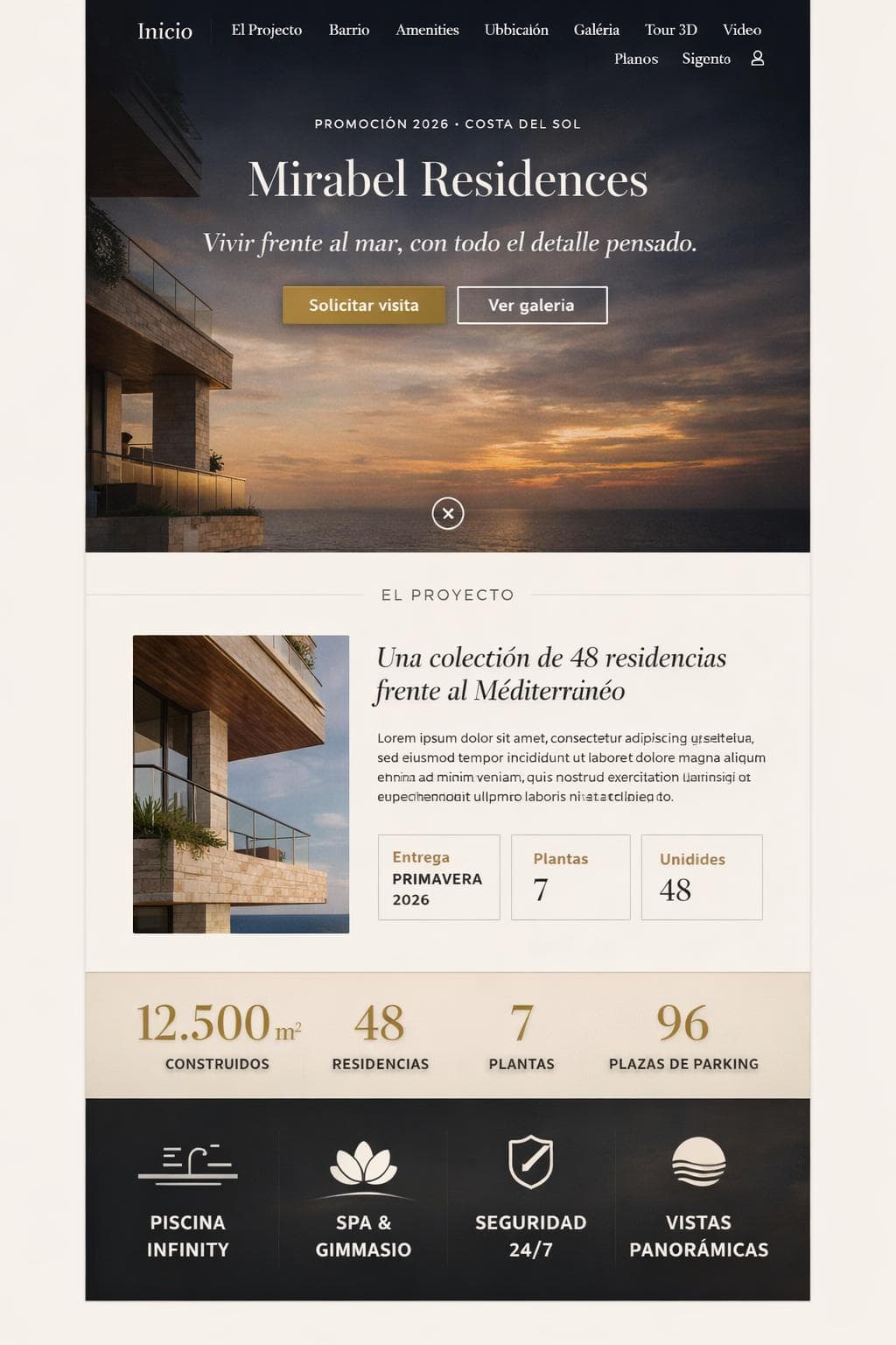 Inmobiliaria Polar — vista previa del theme
