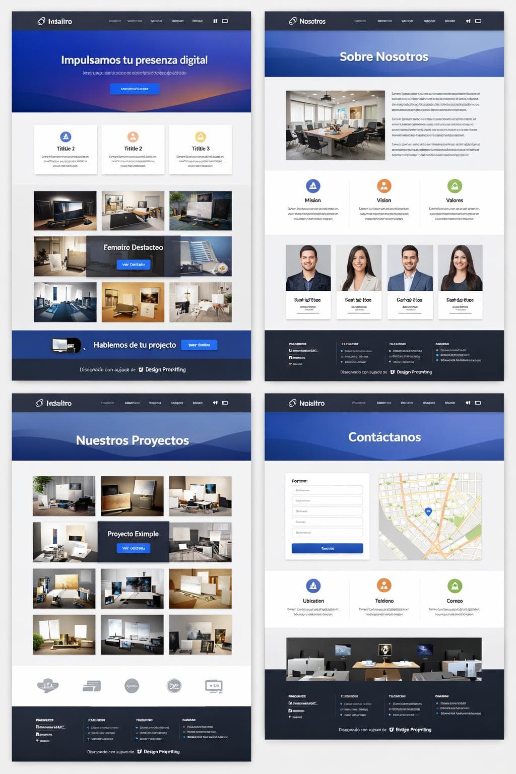 Insaliro — vista previa del theme