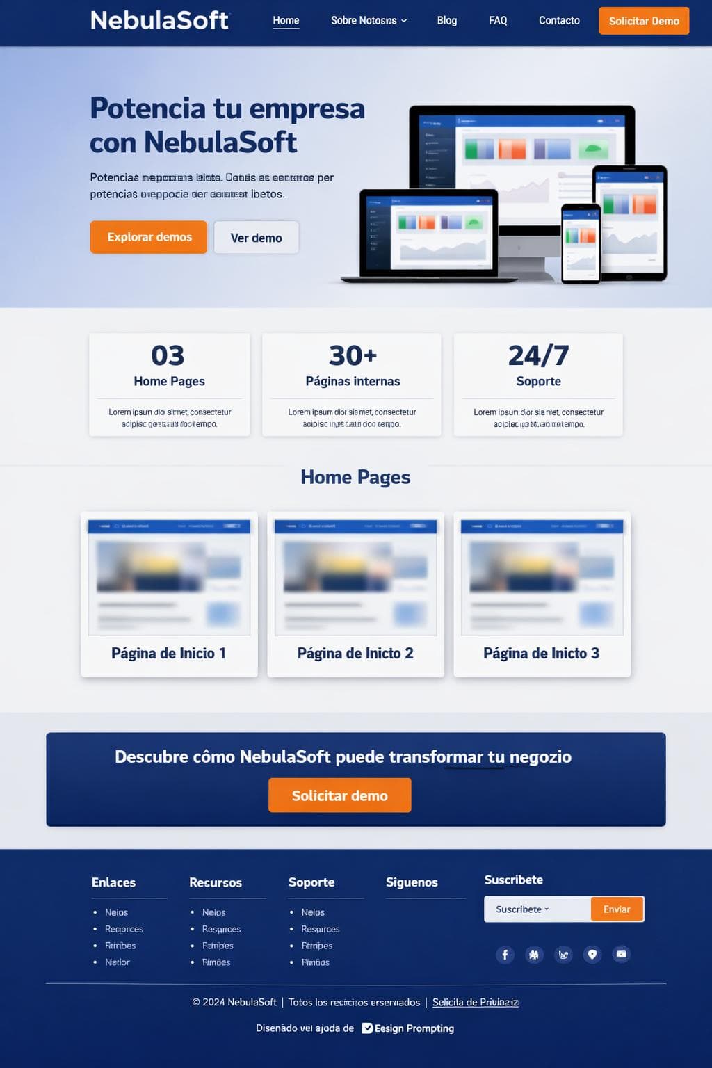 Lab Cobalto &mdash; vista previa del theme