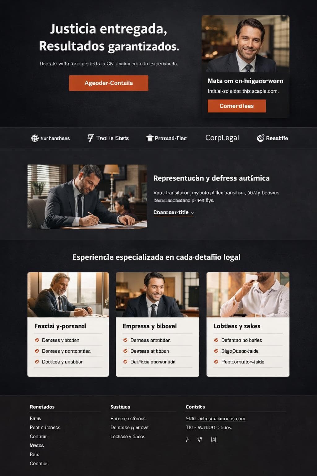 Lexira Abogados — vista previa del theme