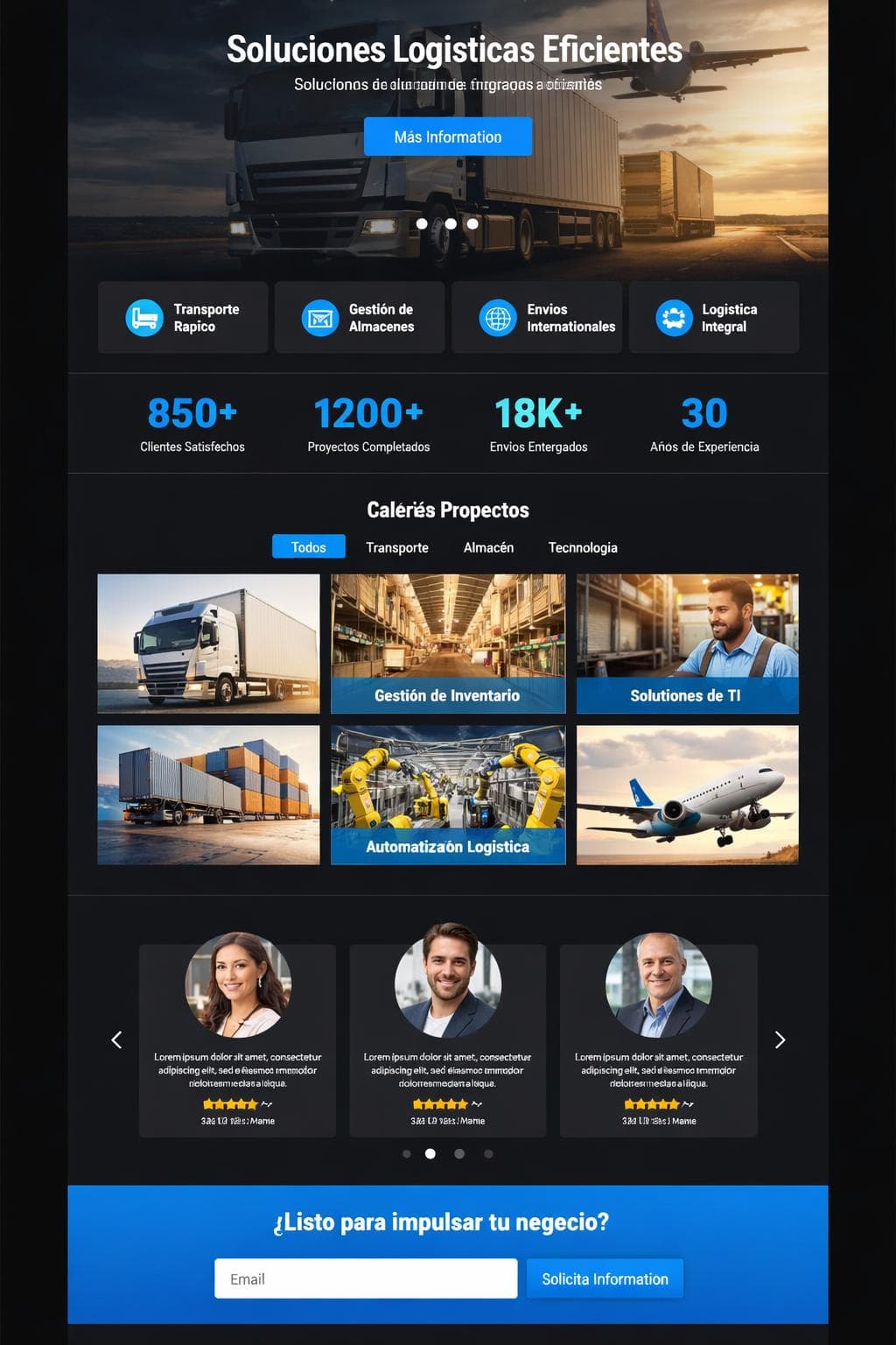 LogiMova — vista previa del theme