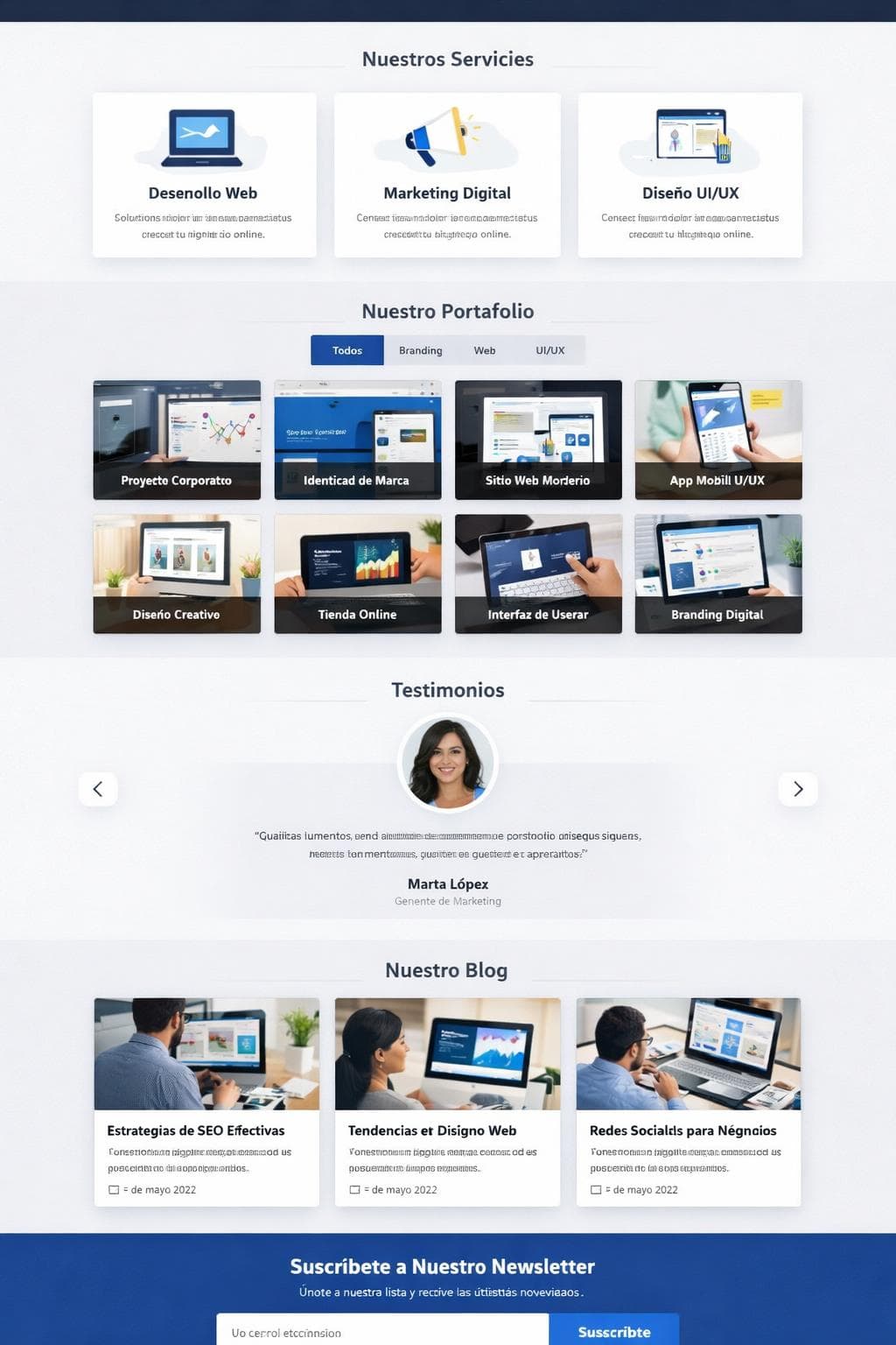 Lumenara &mdash; vista previa del theme