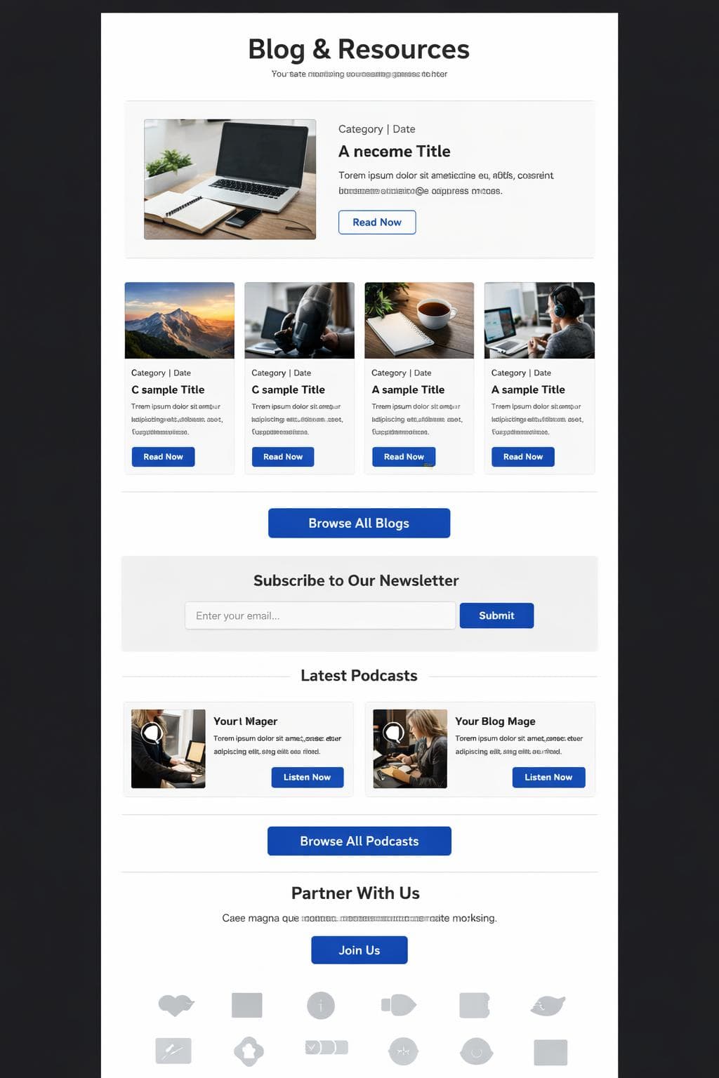 LumenCast — vista previa del theme