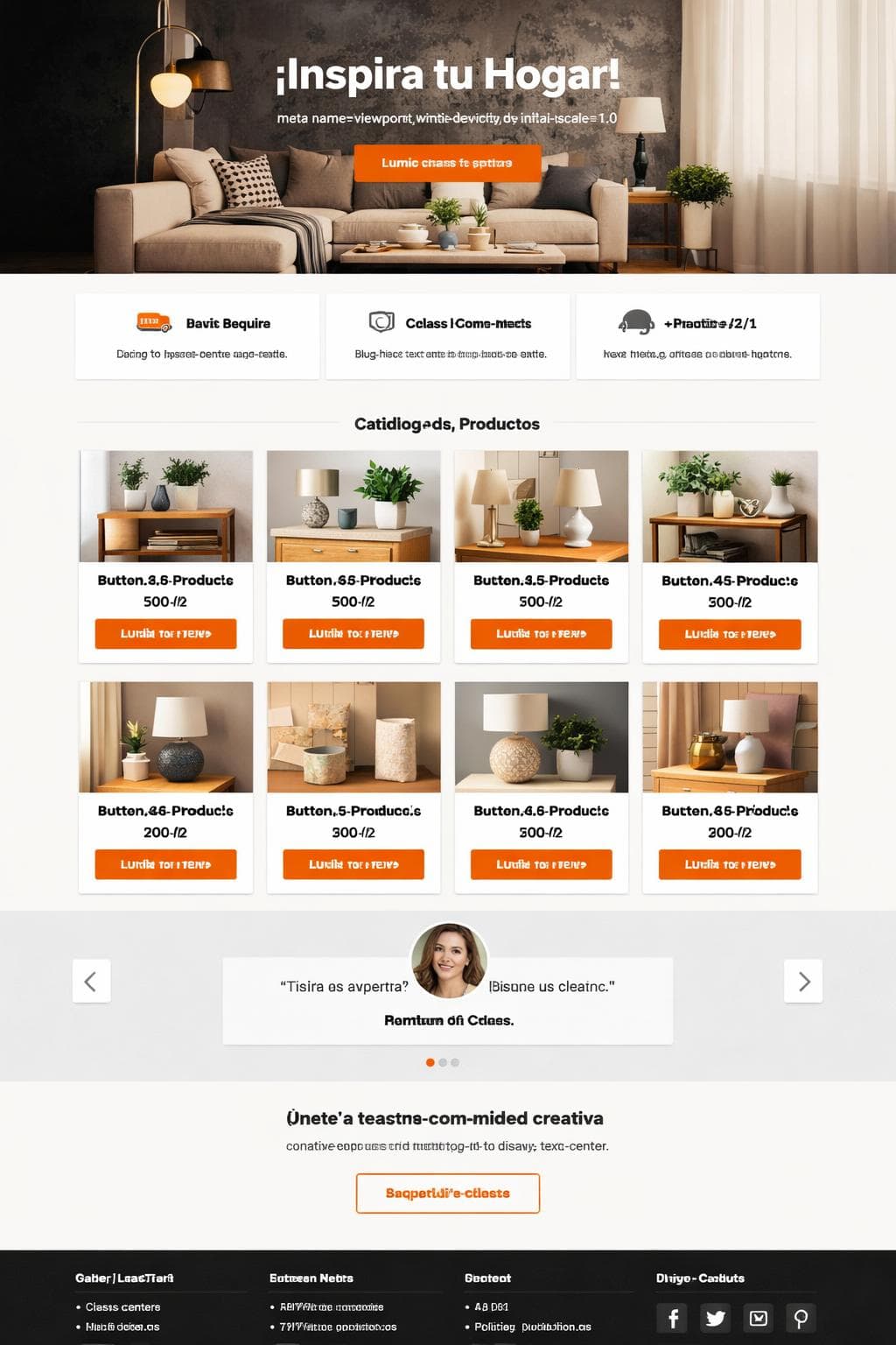 LumiCraft — vista previa del theme