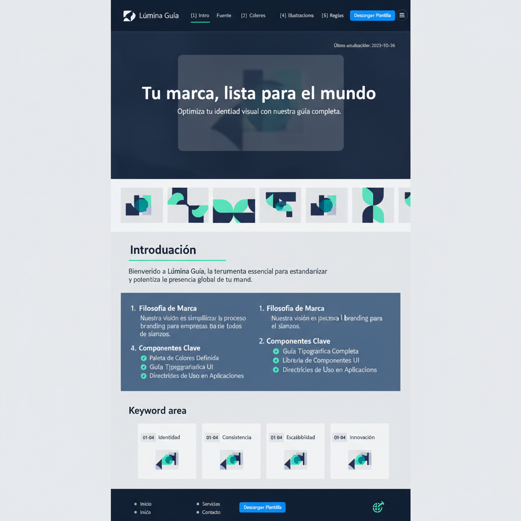 Lúmina Guia — vista previa del theme