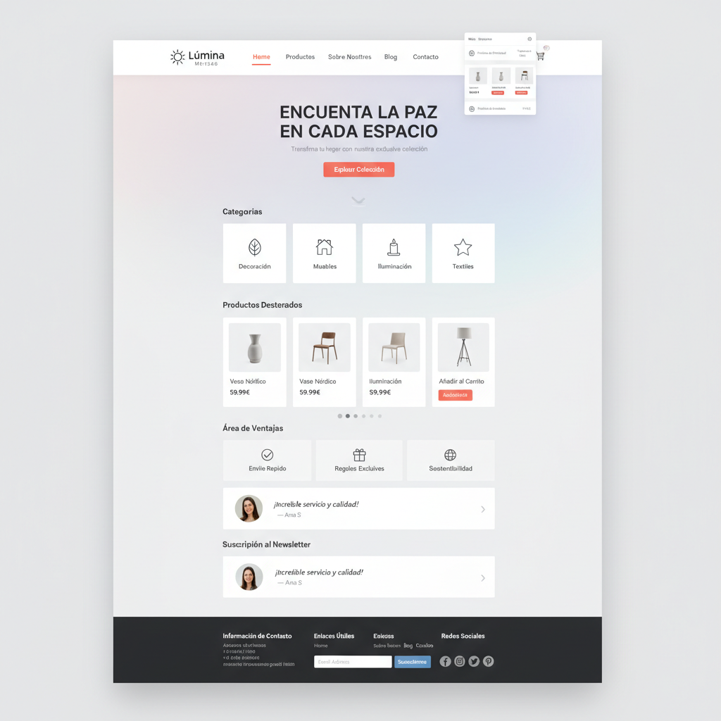 L&uacute;mina Mercado &mdash; vista previa del theme