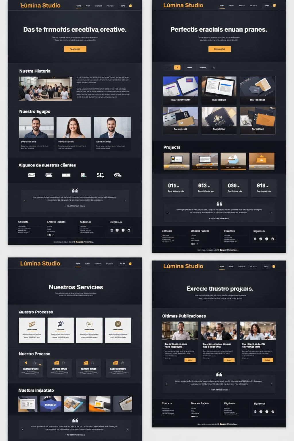 Lúmina Store — vista previa del theme
