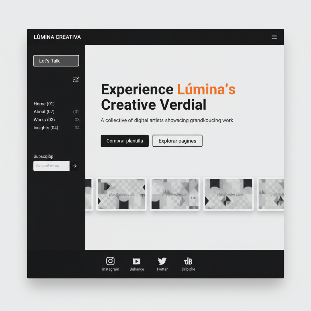 Lúmina Verdial — vista previa del theme