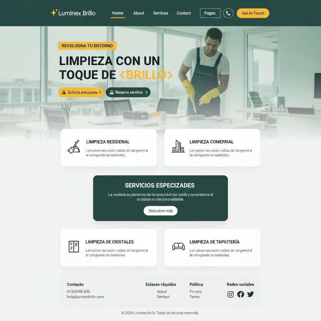 Luminex Brillo &mdash; vista previa del theme