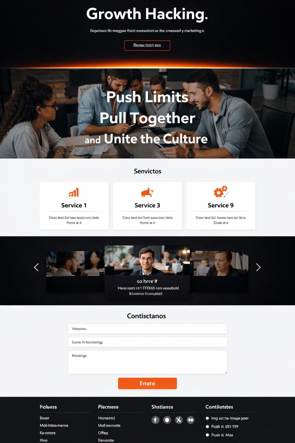 Luminova Agencia &mdash; vista previa del theme