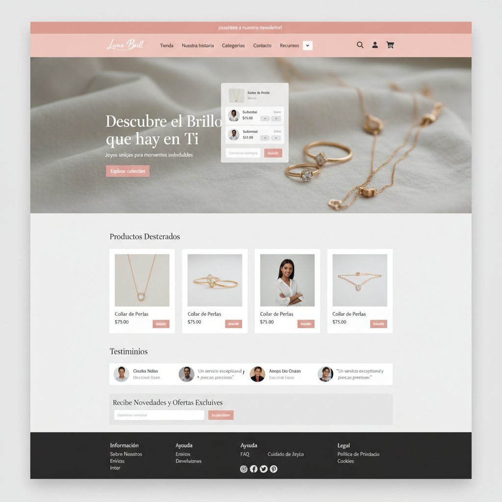 Luna Brill — vista previa del theme