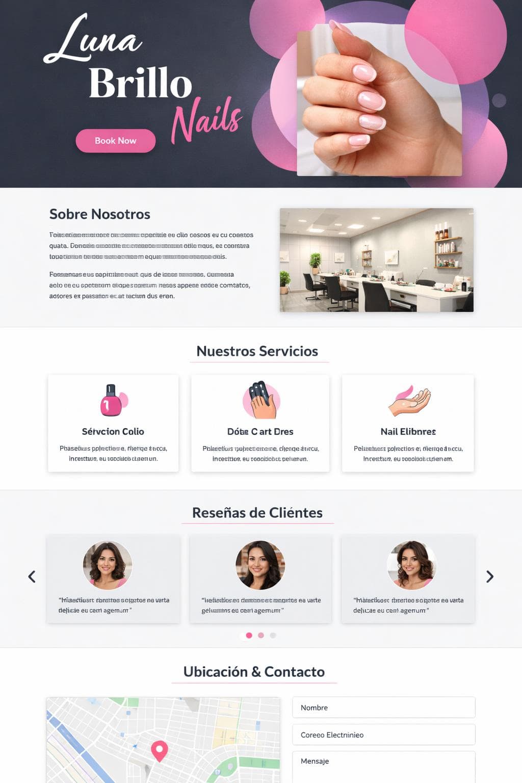 Luna Brillo &mdash; vista previa del theme