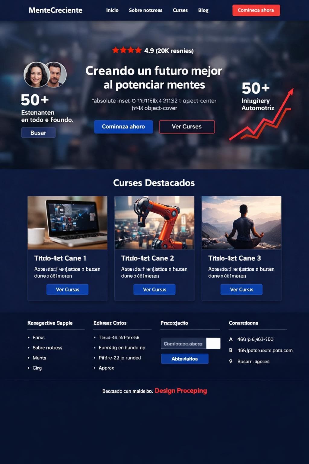 MenteCreciente &mdash; vista previa del theme