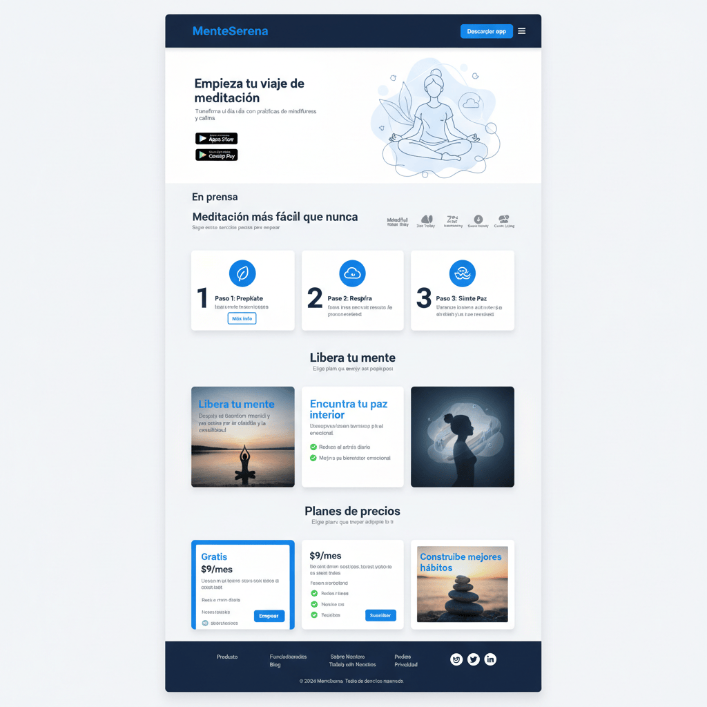 MenteSerena &mdash; vista previa del theme
