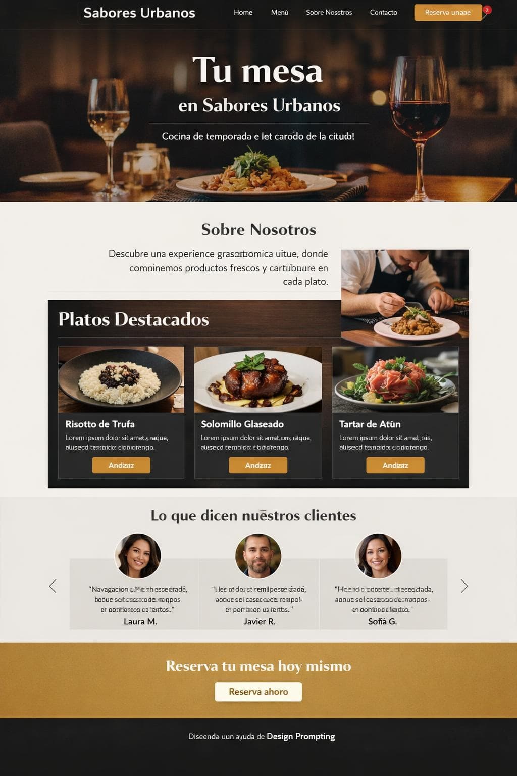 Mesa Polar &mdash; vista previa del theme