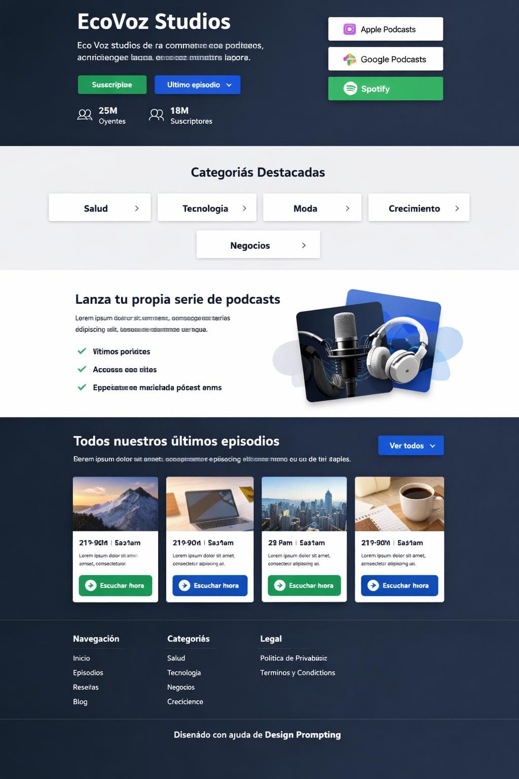 Moda Zenit — vista previa del theme