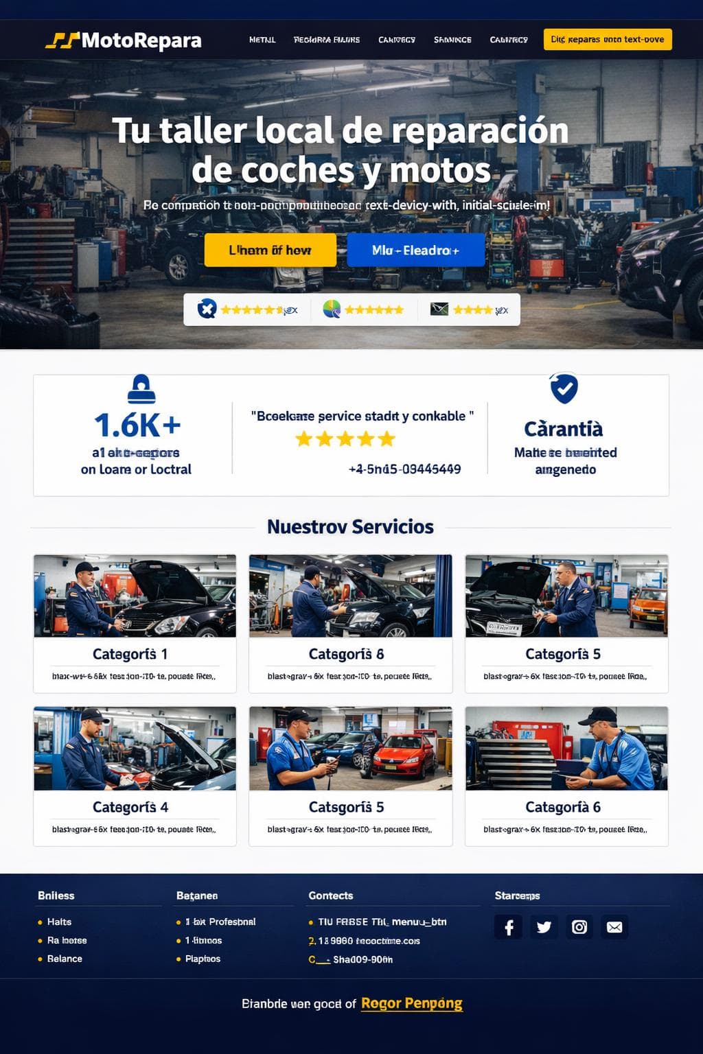 MotoRepara &mdash; vista previa del theme