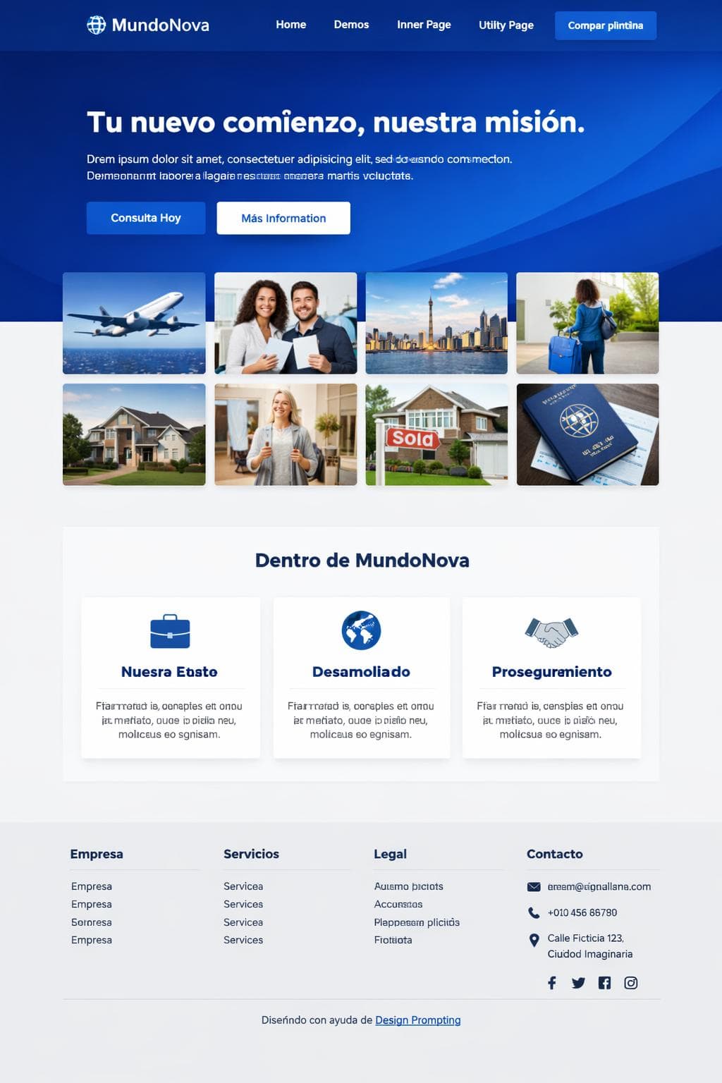 MundoNova &mdash; vista previa del theme