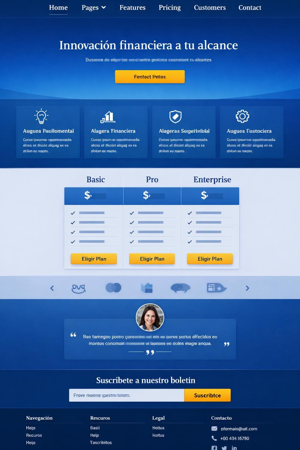 Nebula Consult &mdash; vista previa del theme
