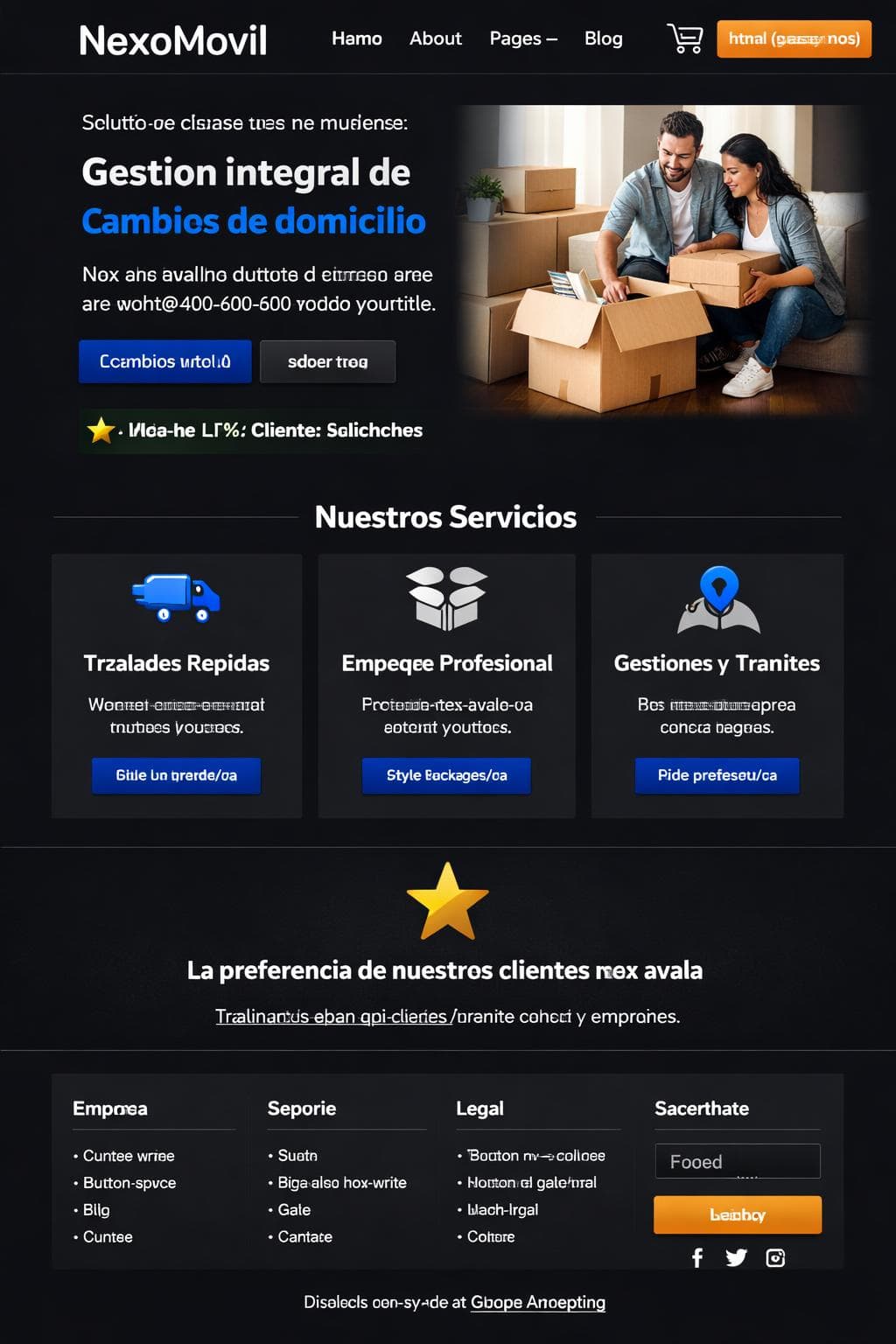 NexoMovil &mdash; vista previa del theme