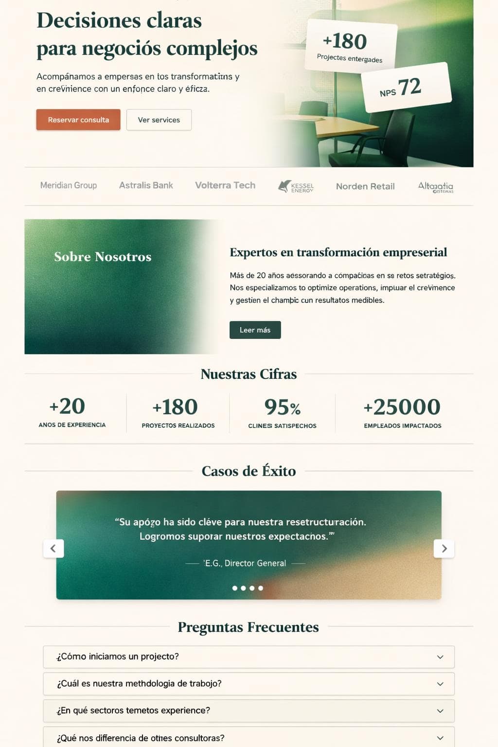 Nordhaven Advisors &mdash; vista previa del theme