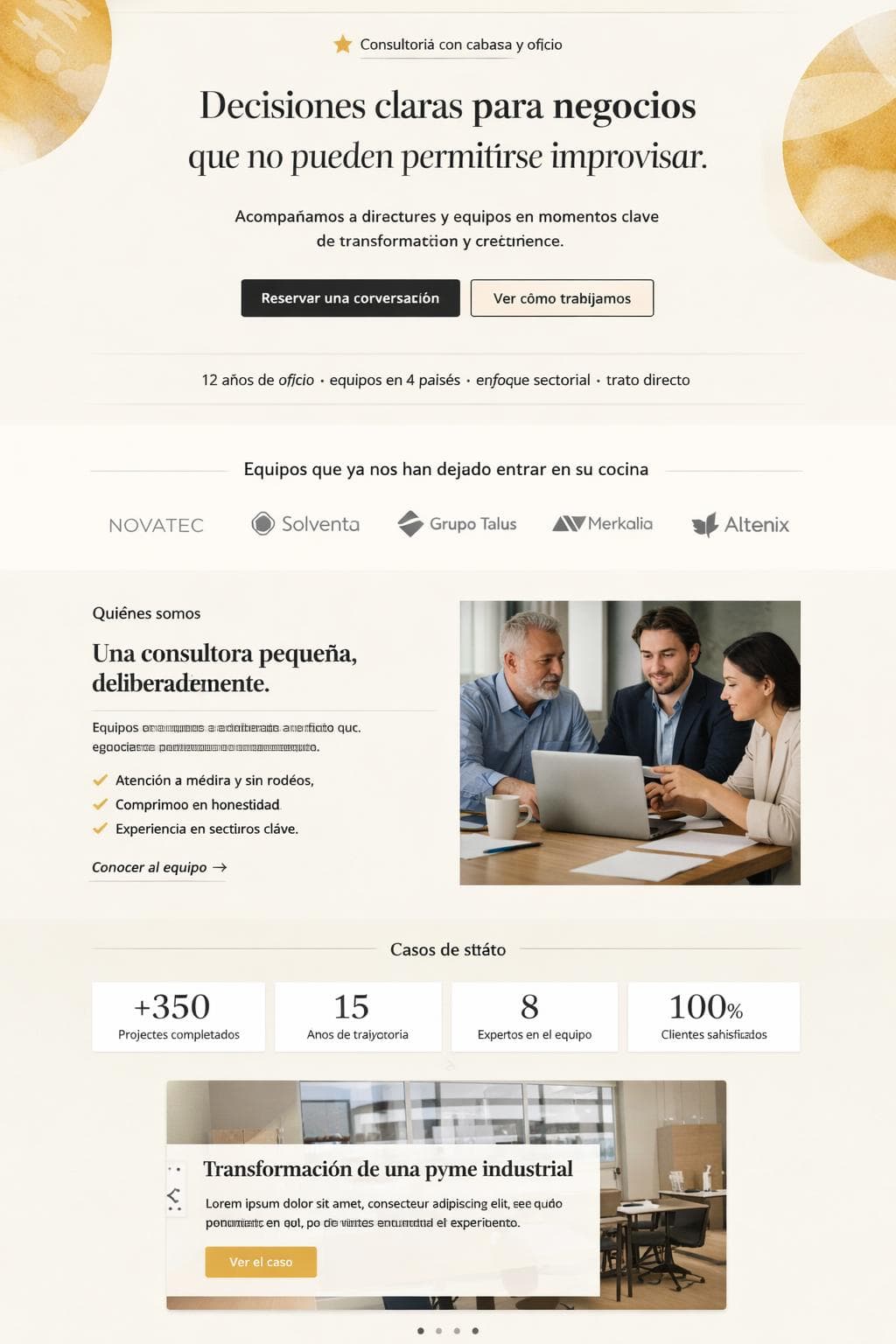 Norvex Consulting &mdash; vista previa del theme
