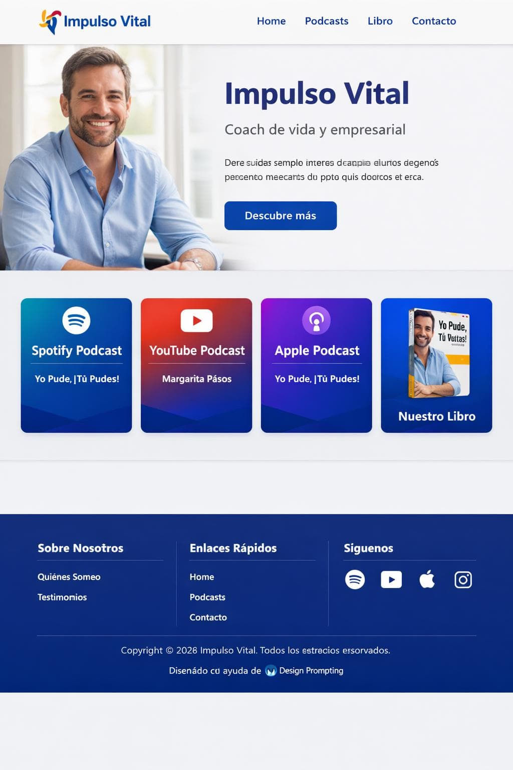 Ondas Atlas — vista previa del theme