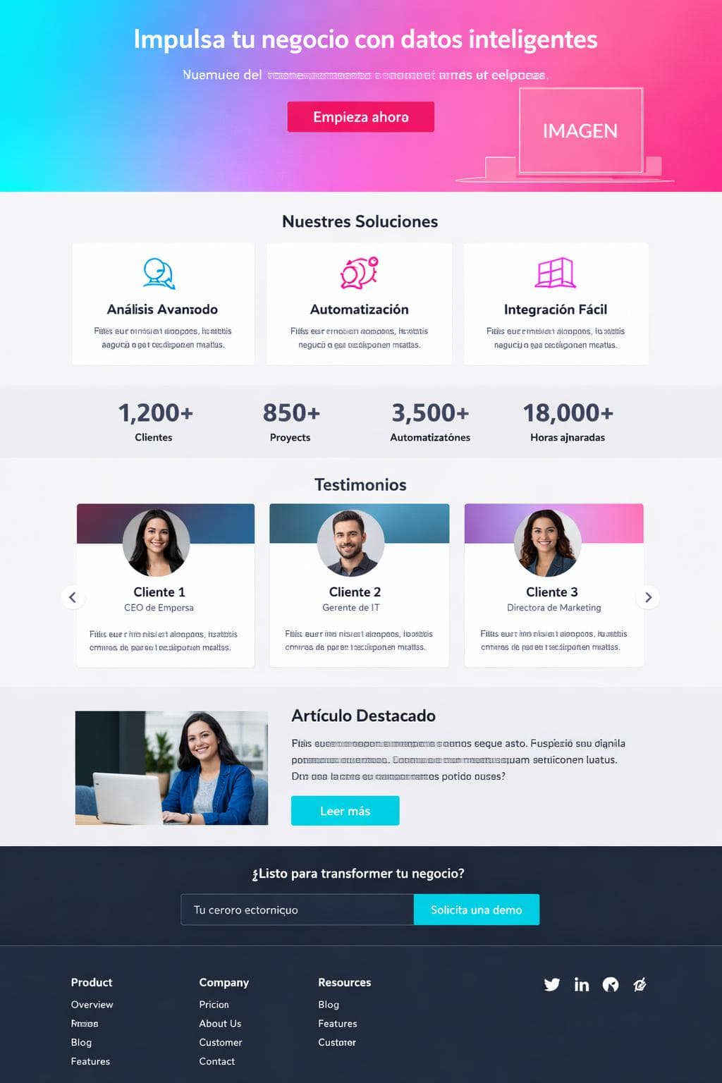 Panel Orion — vista previa del theme