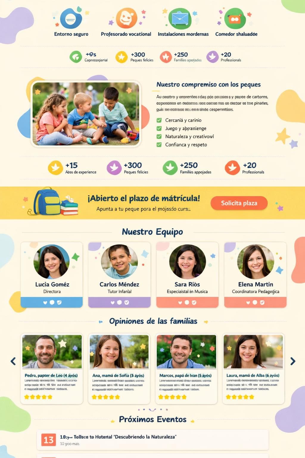 PequeLuz — vista previa del theme