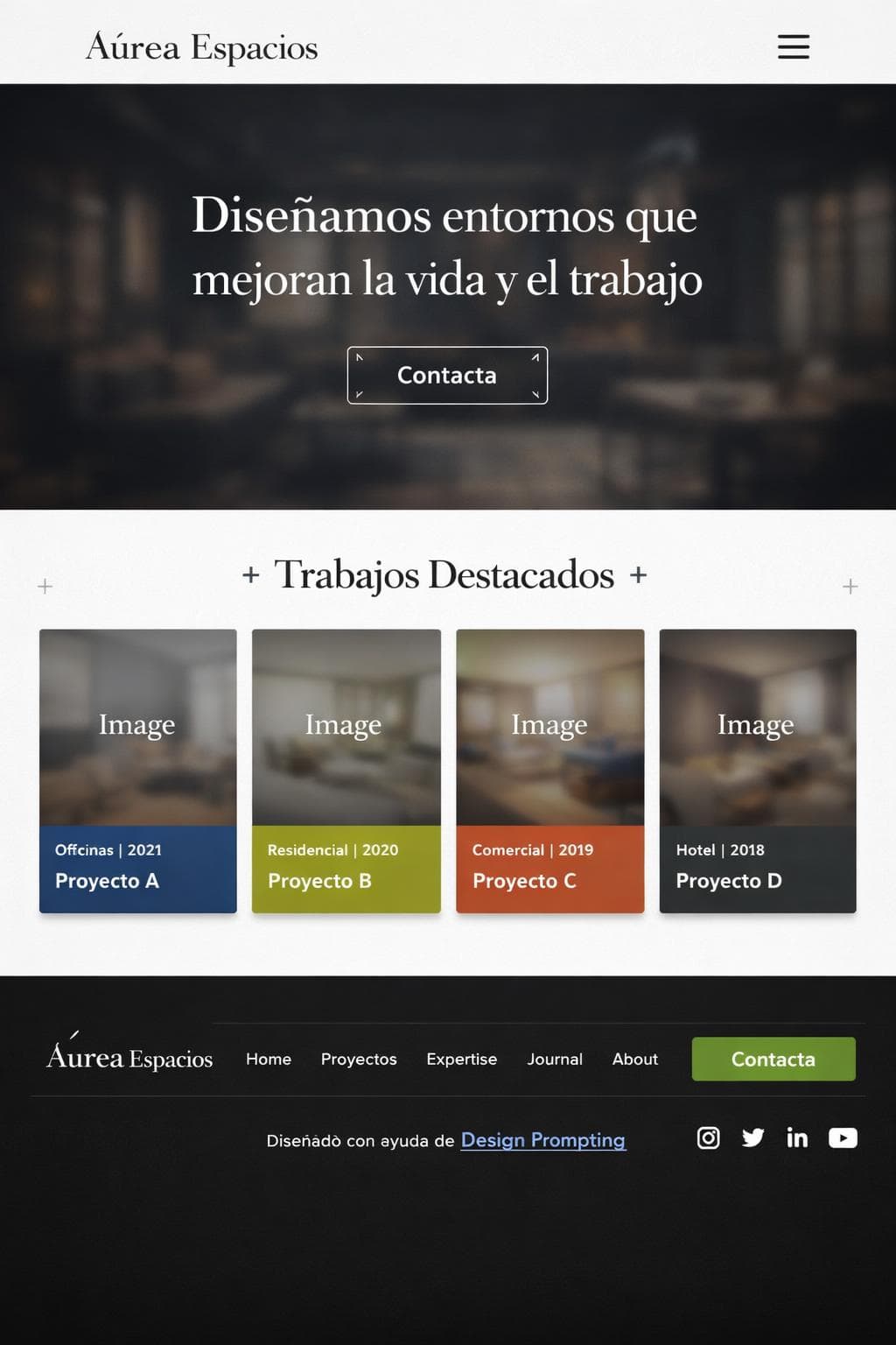 Planos Alba — vista previa del theme