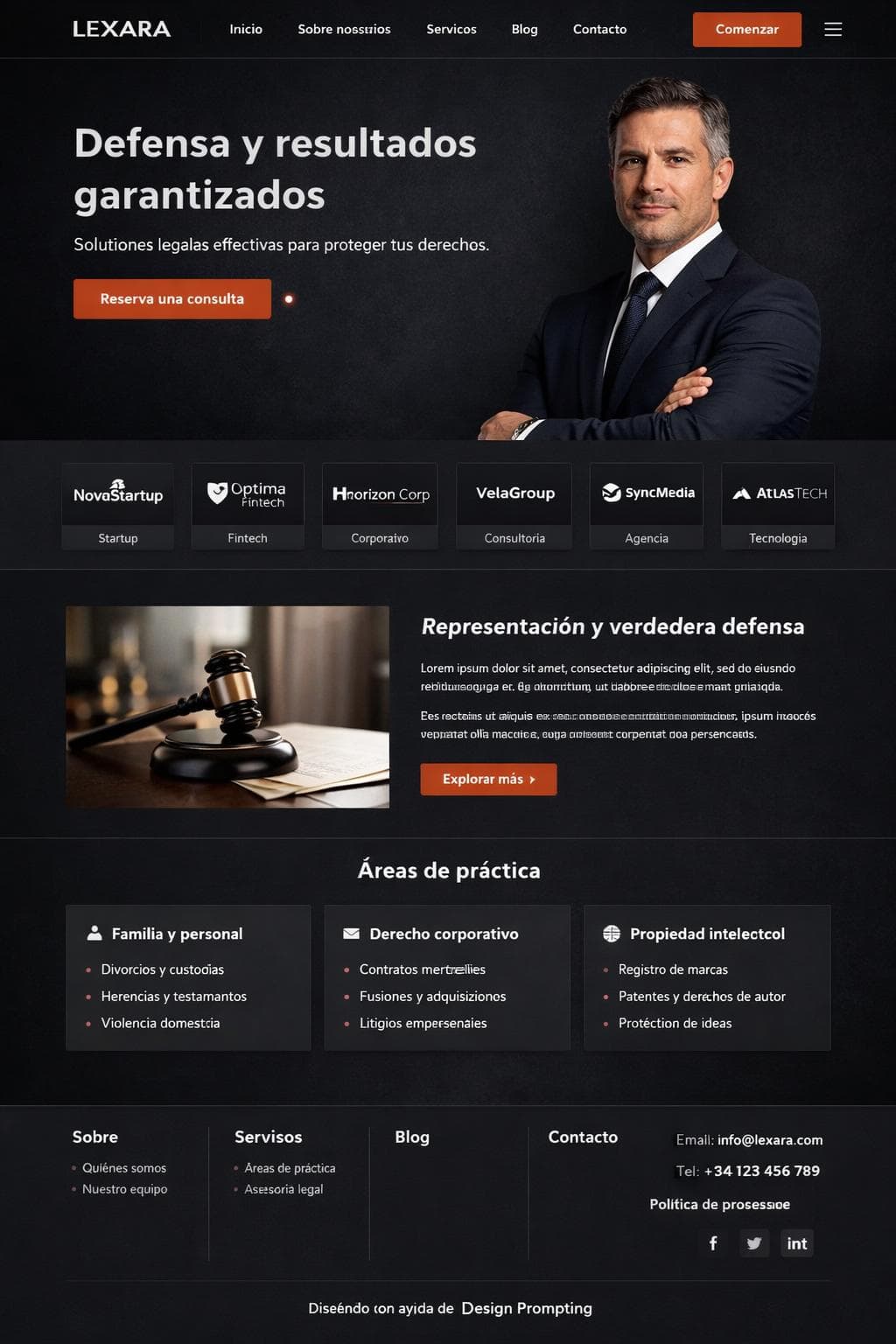 Propiedades Zenit &mdash; vista previa del theme