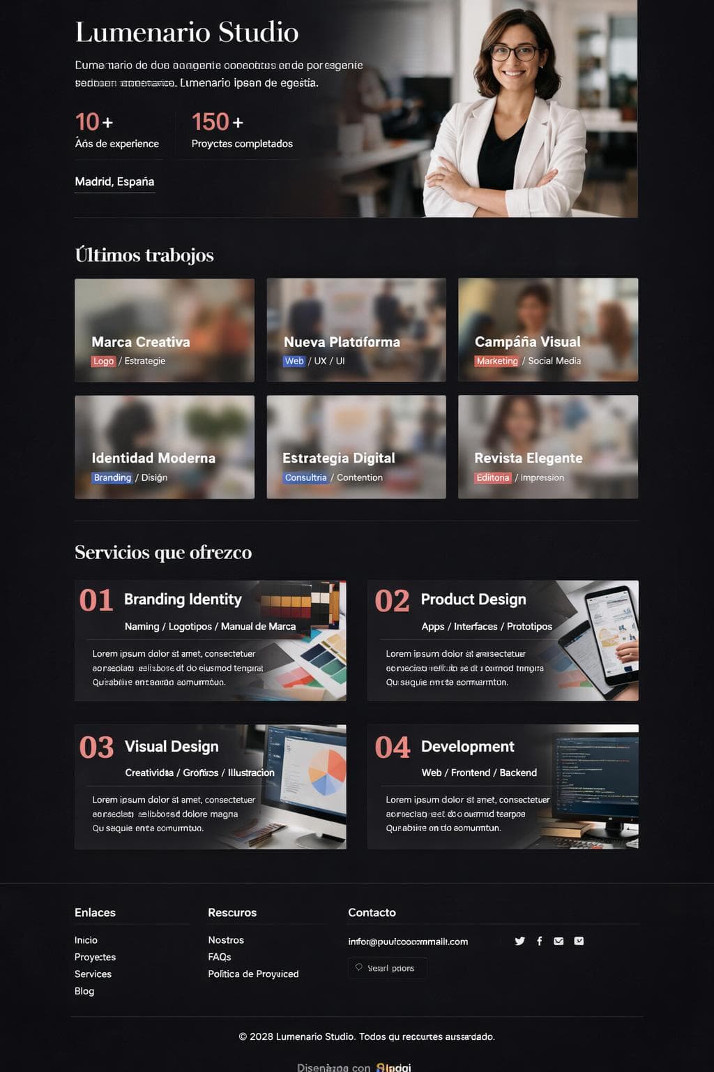 Revista Alba — vista previa del theme