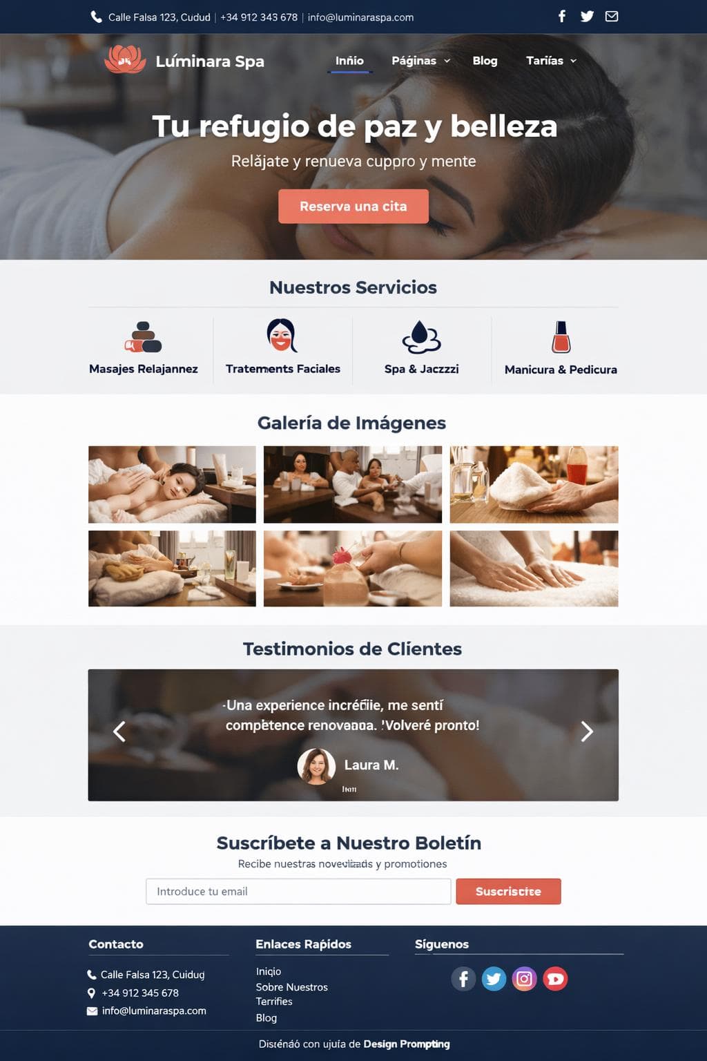 Saber Helio — vista previa del theme