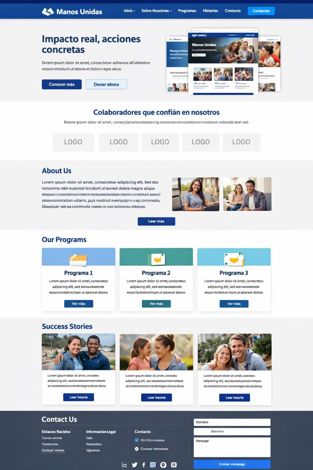 Saber Marea &mdash; vista previa del theme
