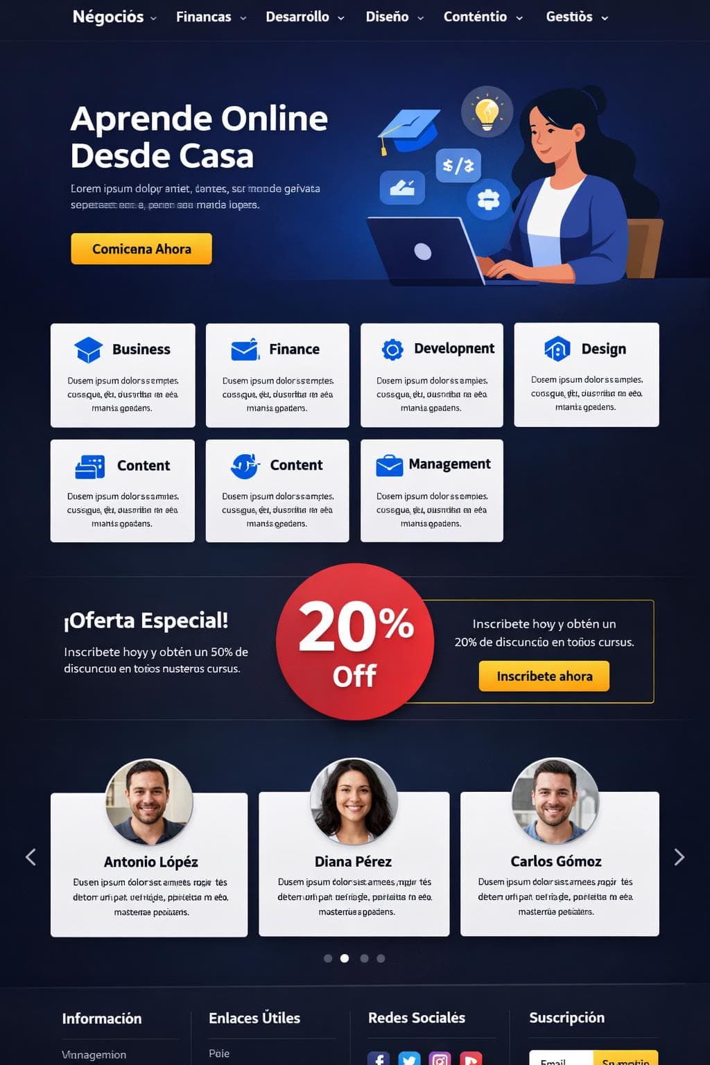 SabioDigital &mdash; vista previa del theme