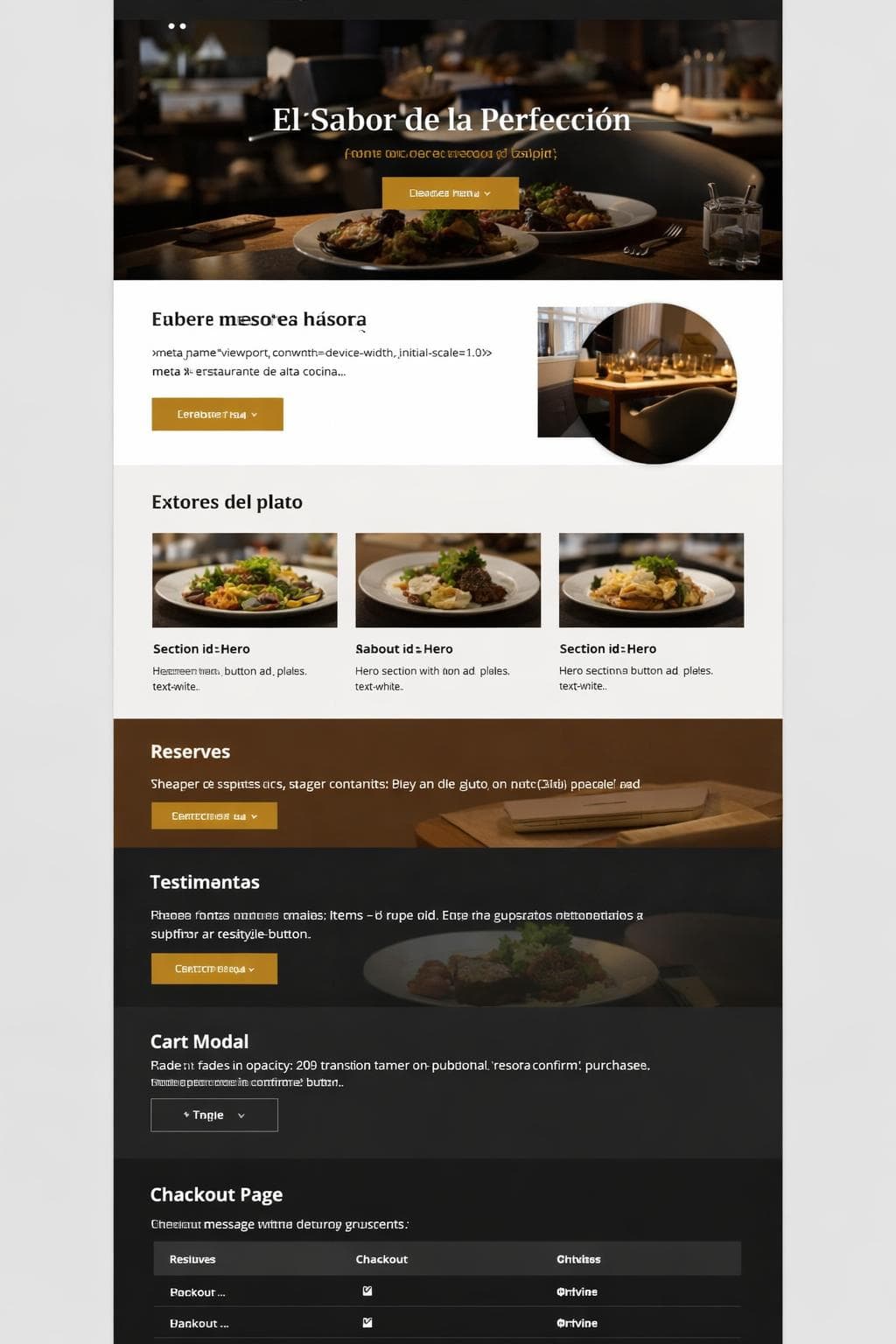 Sabor Andina &mdash; vista previa del theme