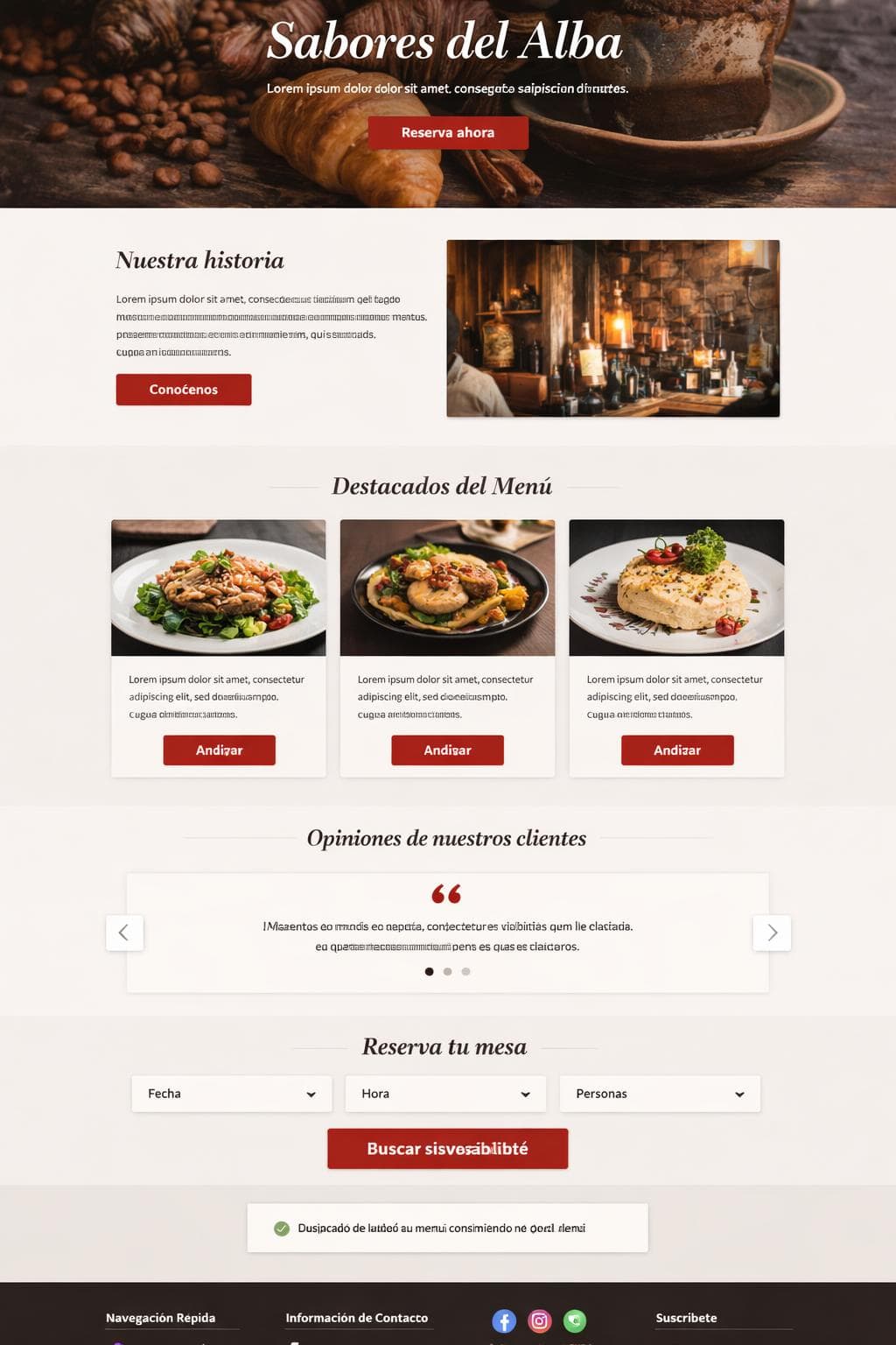 Sabor Atlas — vista previa del theme