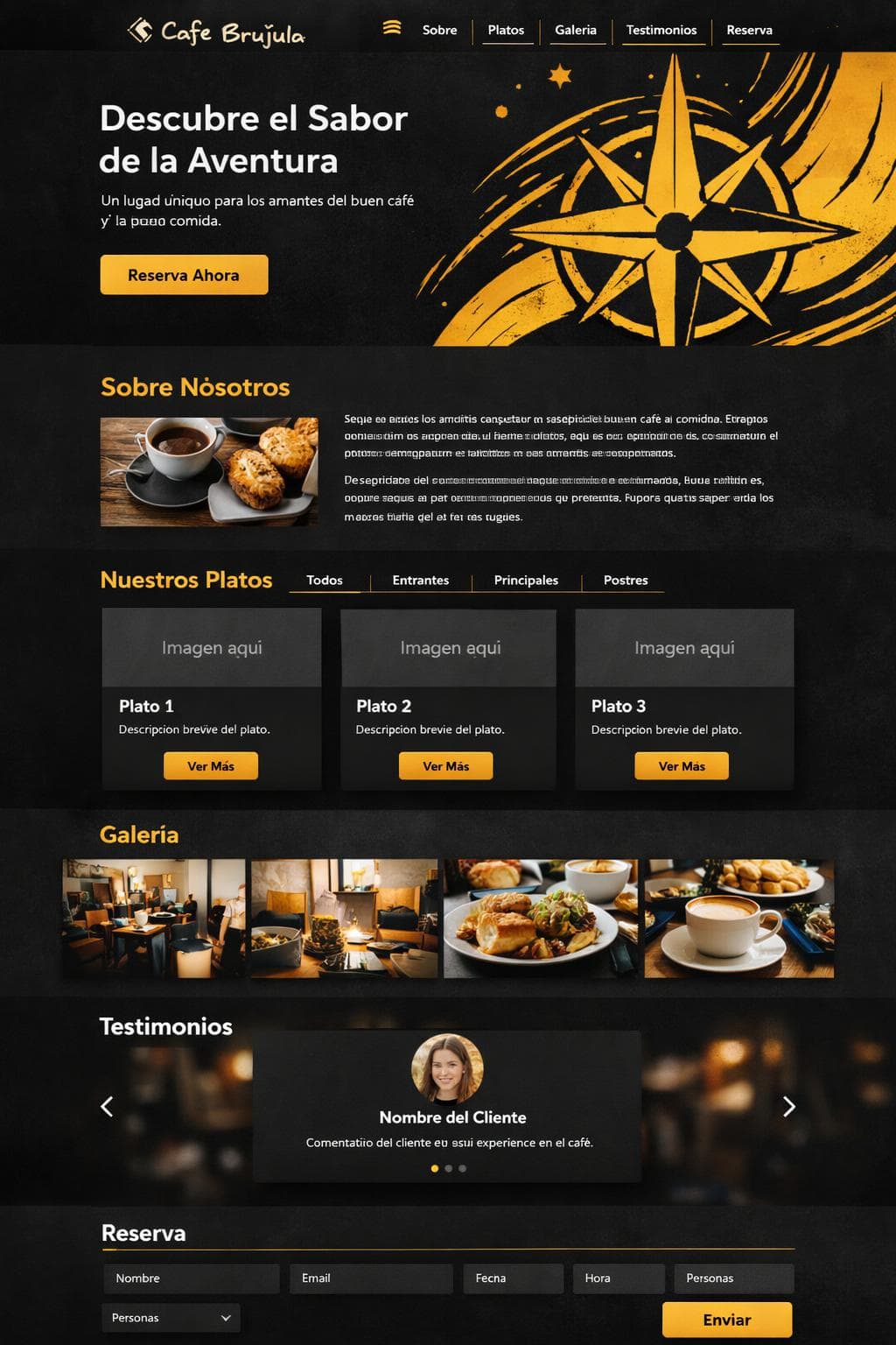 Sabor Vega — vista previa del theme