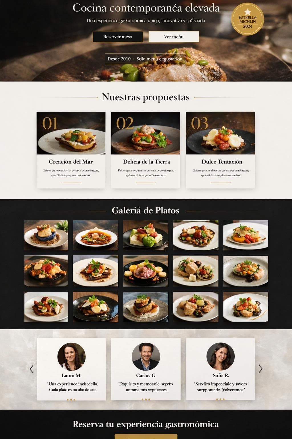 Sabores Elevados &mdash; vista previa del theme