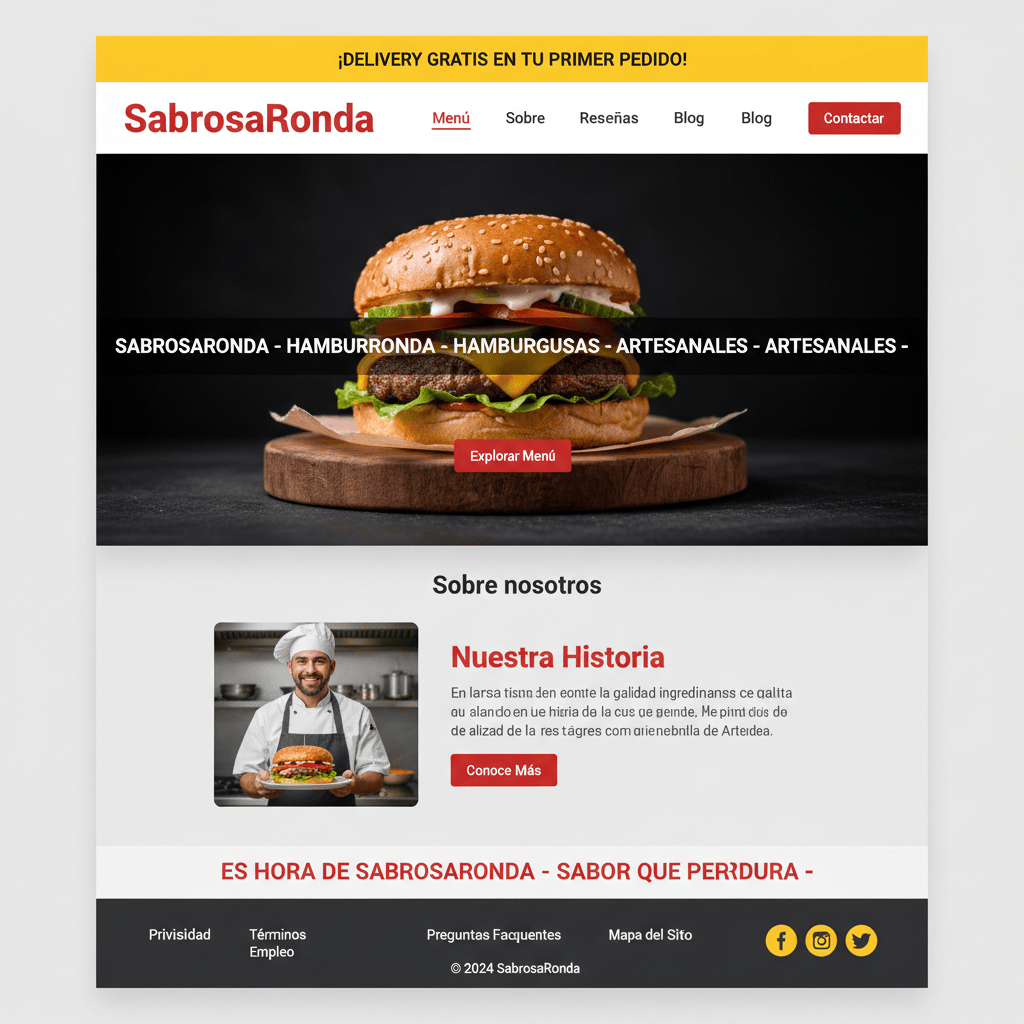 SabrosaRonda &mdash; vista previa del theme